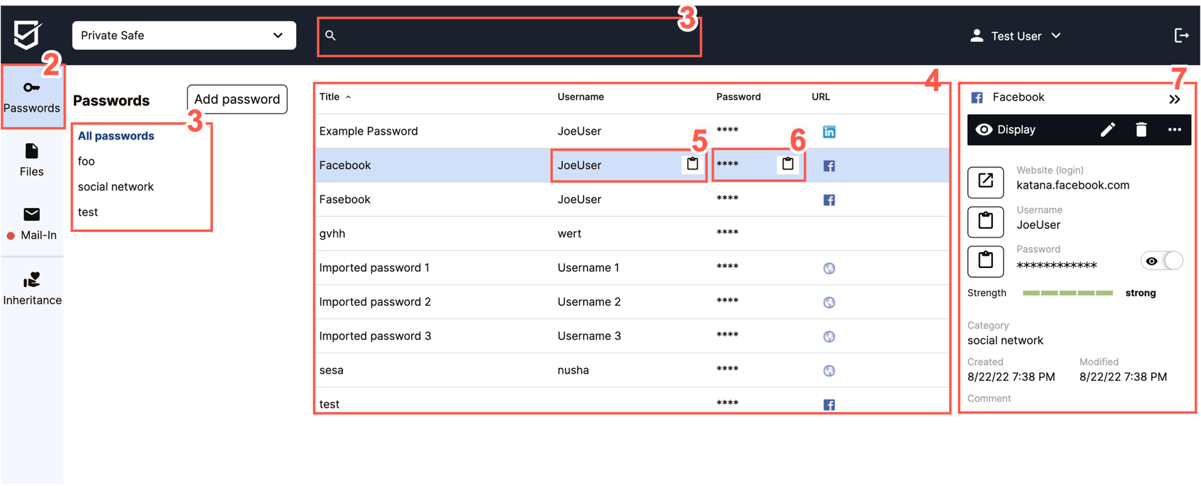 Password Safe Interface How to Use Saved Passwords: Exploring Password Functionalities in ...