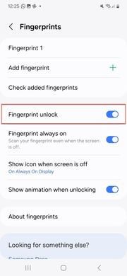 Fingerprint unlock is a popular and supported biometric login method supported by the SecureSafe app.
