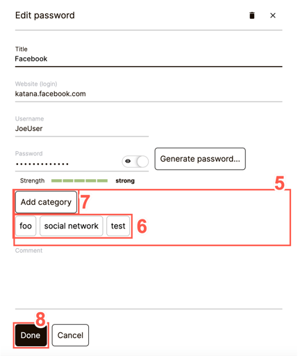 How to Organize Your Stored Passwords: Add and Assign Password Categories