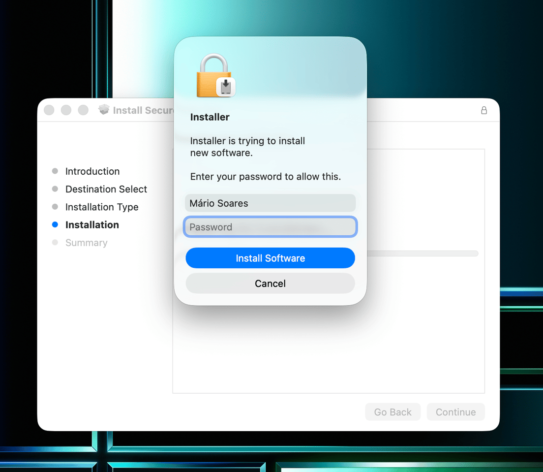SecureSafe File - Desktop: Installation
